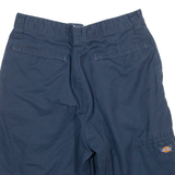 DICKIES Mens Workwear Shorts Blue S W28