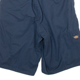 DICKIES Mens Workwear Shorts Blue S W28