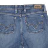 LEVI'S 627 Straight Fit Womens Jorts Shorts Blue M W30