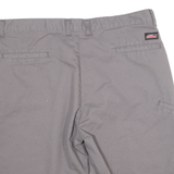 DICKIES Mens Workwear Shorts Grey XL W38