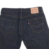 LEVI'S 504 Womens Jorts Shorts Blue M W34