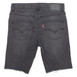 LEVI'S 511 Womens Jorts Shorts Grey Slim S W28