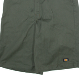 DICKIES Mens Workwear Shorts Green Loose XL W36