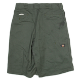 DICKIES Mens Workwear Shorts Green Loose XL W36
