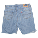 LEVI'S Womens Jorts Shorts Blue XL W36