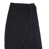 MINT VELVET Womens Maxi Skirt Black Long UK 12