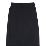 MINT VELVET Womens Maxi Skirt Black Long UK 12