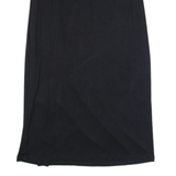 MINT VELVET Womens Maxi Skirt Black Long UK 12