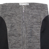 SEE BY CHLOE Womens Pencil Skirt Grey Short Wool UK 12