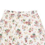 SUPERDRY Womens Straight Skirt Cream Short Floral XS