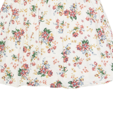 SUPERDRY Womens Straight Skirt Cream Short Floral XS