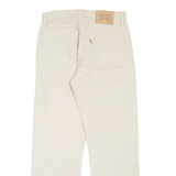 LEVI'S 615 02 Jeans Orange Tab Mens Beige Regular Straight 90s W30 L27