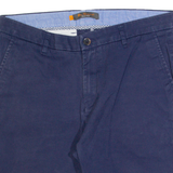 BEN SHERMAN Mens Chino Shorts Blue L W36