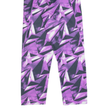 ADIDAS Womens Sports Shorts Purple Slim Crazy Pattern XS W24