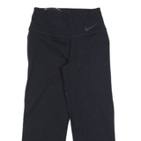 NIKE 3/4 Length Acitvewear Womens Sports Shorts Black XS W22
