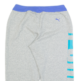PUMA 3/4 Length Womens Casual Shorts Grey UK 8 W26