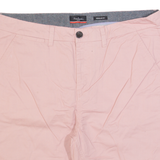 PIERRE CARDIN Mens Chino Shorts Pink L W26