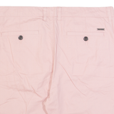 PIERRE CARDIN Mens Chino Shorts Pink L W26