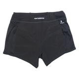 NEW BALANCE Womens Sports Shorts Black Relaxed M W30