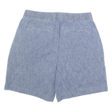LANDS END Womens Casual Shorts Blue UK 10 W28