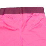 NIKE Womens Sports Shorts Pink Slim XS W20