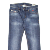 DIESEL Thavar Mens Jeans Blue Slim Skinny Stone Wash W32 L25