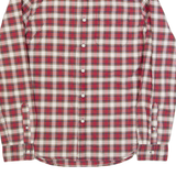 RALPH LAUREN DENIM & SUPPLY Mens Shirt Red Plaid Long Sleeve S