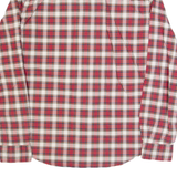 RALPH LAUREN DENIM & SUPPLY Mens Shirt Red Plaid Long Sleeve S