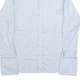 TED BAKER Mens Formal Shirt Blue Long Sleeve M