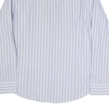 BOSS HUGO BOSS Mens Shirt Grey Striped Long Sleeve XL
