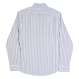 BOSS HUGO BOSS Mens Shirt Grey Striped Long Sleeve XL