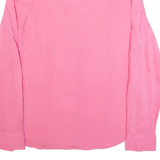TRUE RELIGION Womens Plain Shirt Pink Long Sleeve XL