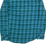 ORIGINAL PENGUIN Mens Shirt Green Check Long Sleeve M