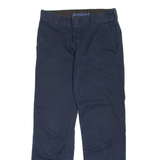 DICKIES Workwear Womens Trousers Blue Slim Tapered W28 L28