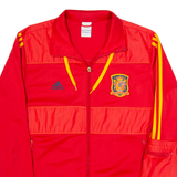 ADIDAS Spanish National Football Team Mens Track Jacket Red M