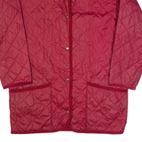 SPOTLITE Womens Quilted Jacket Red 90s XL