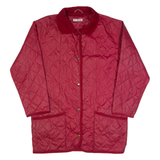 SPOTLITE Womens Quilted Jacket Red 90s XL