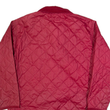 SPOTLITE Womens Quilted Jacket Red 90s XL
