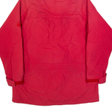 MAMMUT Womens Rain Jacket Red Hooded L