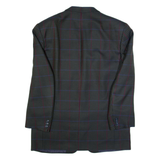 COLLECTIONS R. HETTLER Mens Blazer Jacket Grey Wool Check L