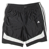 ADIDAS Mens Sports Shorts Black L W28