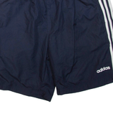ADIDAS Mesh Lined Mens Swimming Shorts Blue L W24