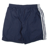 ADIDAS Mesh Lined Mens Swimming Shorts Blue L W24