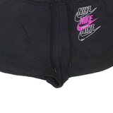 NIKE Womens Casual Shorts Black M W32