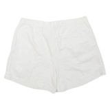 NIKE Womens Casual Shorts White XL W36