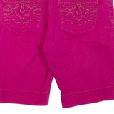 LEE Womens Casual Shorts Pink M W32