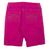 LEE Womens Casual Shorts Pink M W32