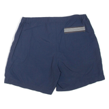 ADIDAS Womens Casual Shorts Blue UK 14 W30