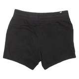 PUMA Womens Casual Shorts Black UK 12 W28