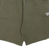 REEBOK Mens Casual Shorts Green S W28